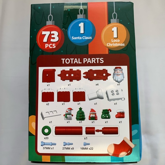 🆕 - 73 pc Christmas Kids Train/Robot Transformer STEM Building Construction Toy - Picture 3 of 16